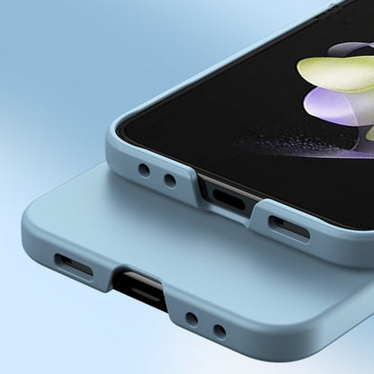 For Samsung Galaxy Z Flip5 Skin Feel PC Phone Case with Hinge(Mint Green) by buy2fix