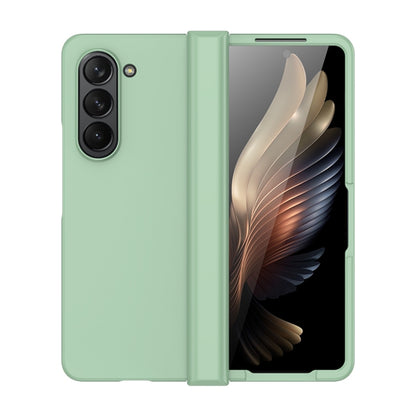 For Samsung Galaxy Z Fold5 Skin Feel PC Phone Case with Hinge(Mint Green) - Galaxy Z Fold5 Cases by buy2fix | Online Shopping UK | buy2fix