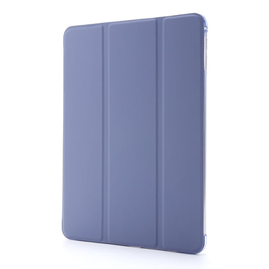 For iPad Mini 4 Airbag Horizontal Flip Leather Case with Three-fold Holder (Purple) - iPad Mini 4 & 3 & 2 & 1 Cases by buy2fix | Online Shopping UK | buy2fix