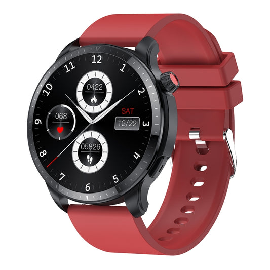 T52 1.39 inch IP67 Waterproof Silicone Band Smart Watch Supports Bluetooth Call / Blood Oxygen / Body Temperature Monitoring(Red) by buy2fix