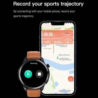 T52 1.39 inch IP67 Waterproof Silicone Band Smart Watch Supports Bluetooth Call / Blood Oxygen / Body Temperature Monitoring(Black) by buy2fix