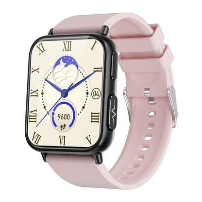 TK10 1.91 inch IP68 Waterproof Silicone Band Smart Watch Supports AI Medical Diagnosis/ Blood Oxygen / Body Temperature Monitoring(Pink) by buy2fix