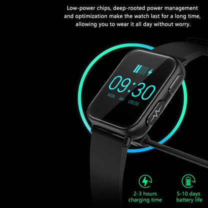 TK10 1.91 inch IP68 Waterproof Leather Band Smart Watch Supports AI Medical Diagnosis/ Blood Oxygen / Body Temperature Monitoring(Black) by buy2fix