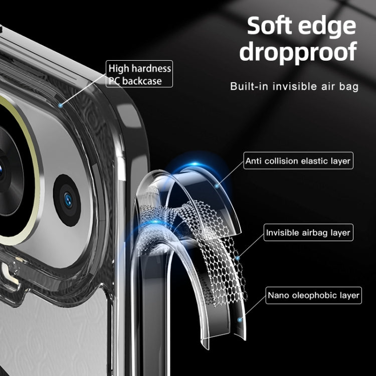 For Huawei nova 11 Armor Clear TPU Hard PC Phone Case(Clear) - Huawei Cases by buy2fix | Online Shopping UK | buy2fix