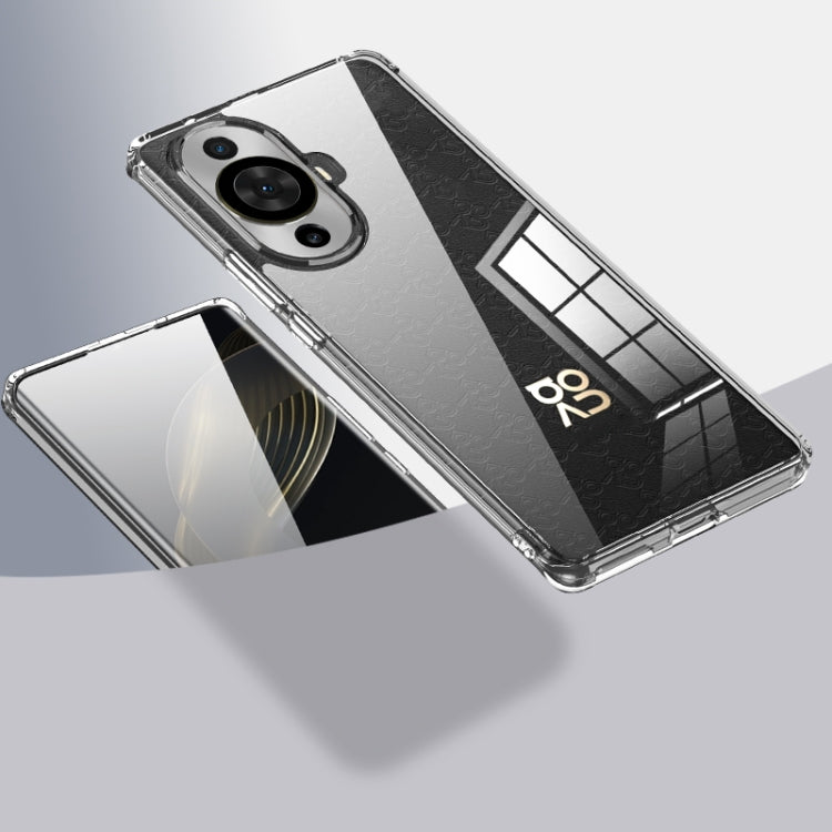 For Huawei nova 11 Pro Armor Clear TPU Hard PC Phone Case(Clear) - Huawei Cases by buy2fix | Online Shopping UK | buy2fix