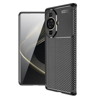 For Huawei nova 11 Pro Carbon Fiber Texture Shockproof TPU Phone Case(Black) - Huawei Cases by buy2fix | Online Shopping UK | buy2fix