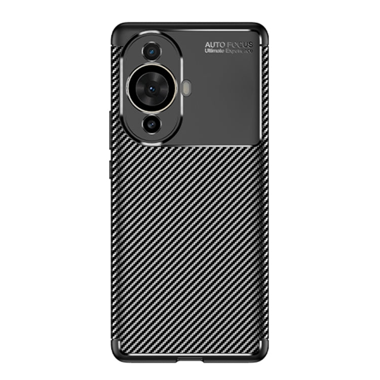 For Huawei nova 11 Pro Carbon Fiber Texture Shockproof TPU Phone Case(Black) - Huawei Cases by buy2fix | Online Shopping UK | buy2fix