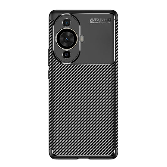 For Huawei nova 11 Pro Carbon Fiber Texture Shockproof TPU Phone Case(Black) - Huawei Cases by buy2fix | Online Shopping UK | buy2fix