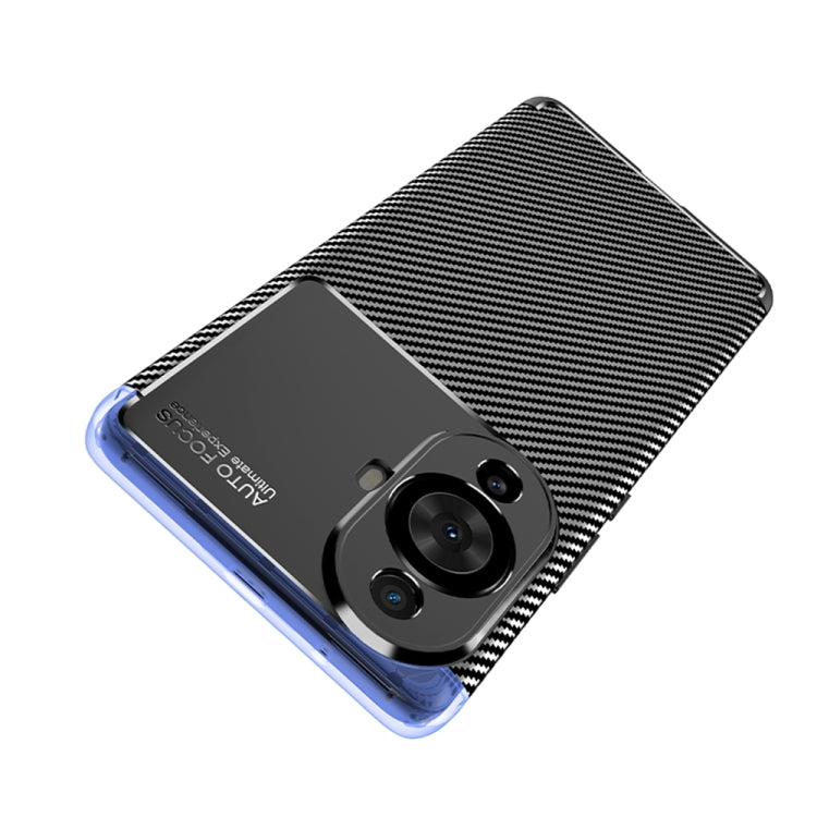 For Huawei nova 11 Pro Carbon Fiber Texture Shockproof TPU Phone Case(Black) - Huawei Cases by buy2fix | Online Shopping UK | buy2fix