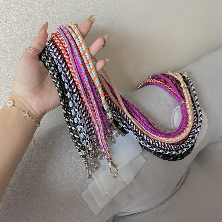 Universal Solid Color Mobile Phone Lanyard(Lavender) - Lanyards & Wrist Straps by buy2fix | Online Shopping UK | buy2fix