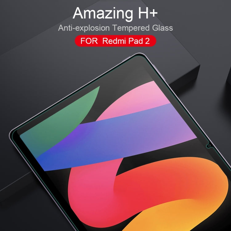 For Xiaomi Redmi Pad 2 NILLKIN H+ Series Tempered Glass Film -  by NILLKIN | Online Shopping UK | buy2fix