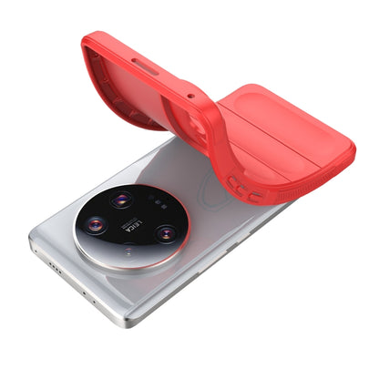 For Xiaomi 13 Ultra Magic Shield TPU + Flannel Phone Case(Red) - Xiaomi Cases by buy2fix | Online Shopping UK | buy2fix