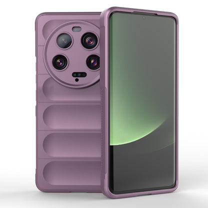 For Xiaomi 13 Ultra Magic Shield TPU + Flannel Phone Case(Purple) - Xiaomi Cases by buy2fix | Online Shopping UK | buy2fix