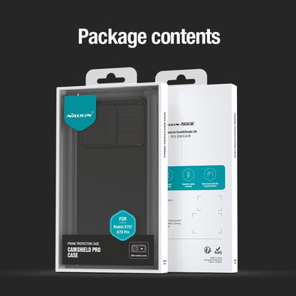 For Xiaomi Redmi K70 / K70 Pro NILLKIN CamShield Pro PC Phone Case(Blue) - Xiaomi Cases by NILLKIN | Online Shopping UK | buy2fix