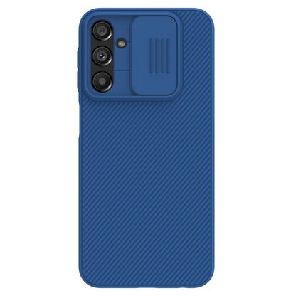 For Samsung Galaxy A24 4G NILLKIN Black Mirror Series Camshield PC Phone Case(Blue) - Galaxy Phone Cases by NILLKIN | Online Shopping UK | buy2fix