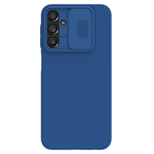 For Samsung Galaxy A24 4G NILLKIN Black Mirror Series Camshield PC Phone Case(Blue) - Galaxy Phone Cases by NILLKIN | Online Shopping UK | buy2fix