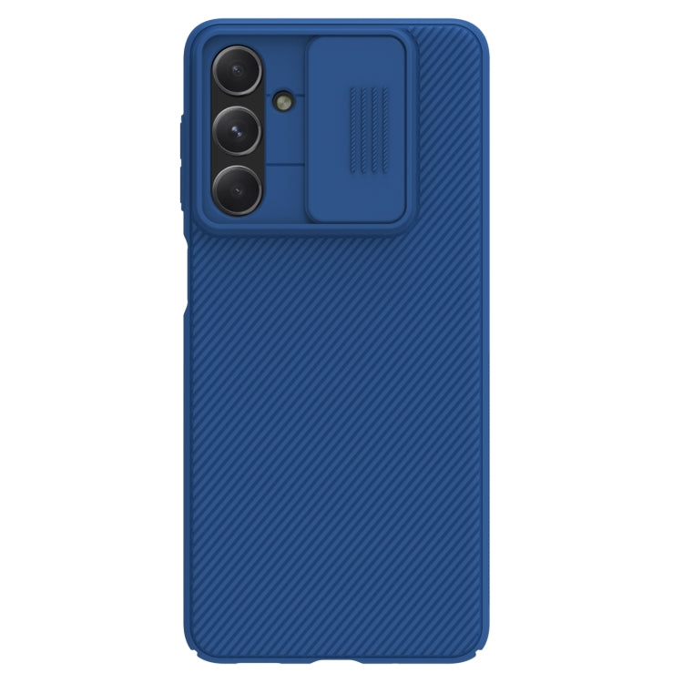 For Samsung Galaxy M54 5G NILLKIN Black Mirror Series Camshield PC Phone Case(Blue) - Galaxy Phone Cases by NILLKIN | Online Shopping UK | buy2fix