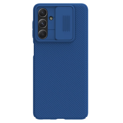 For Samsung Galaxy M54 5G NILLKIN Black Mirror Series Camshield PC Phone Case(Blue) - Galaxy Phone Cases by NILLKIN | Online Shopping UK | buy2fix