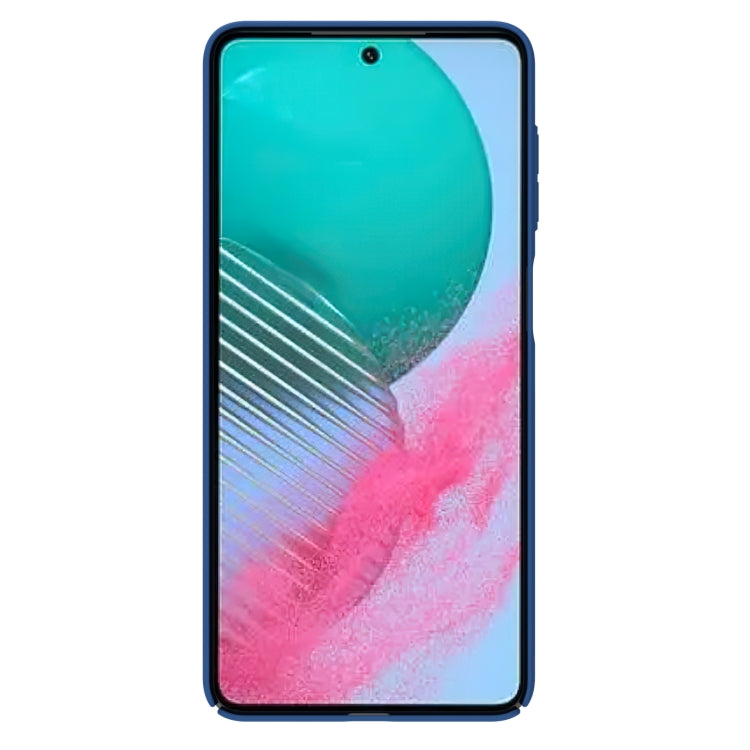 For Samsung Galaxy M54 5G NILLKIN Black Mirror Series Camshield PC Phone Case(Blue) - Galaxy Phone Cases by NILLKIN | Online Shopping UK | buy2fix