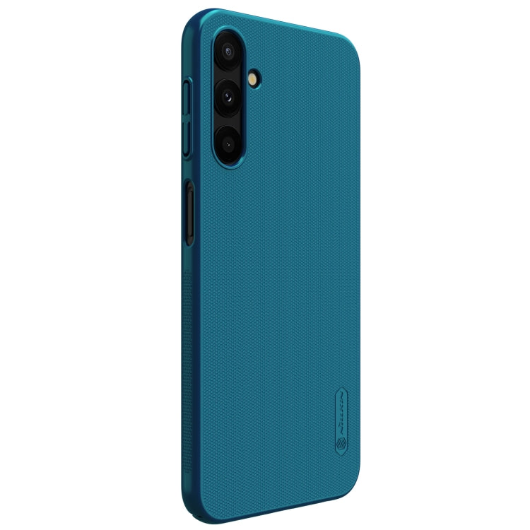 For Samsung Galaxy A24 4G NILLKIN Frosted PC Phone Case(Blue) - Galaxy Phone Cases by NILLKIN | Online Shopping UK | buy2fix