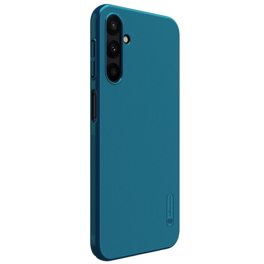 For Samsung Galaxy A24 4G NILLKIN Frosted PC Phone Case(Blue) - Galaxy Phone Cases by NILLKIN | Online Shopping UK | buy2fix