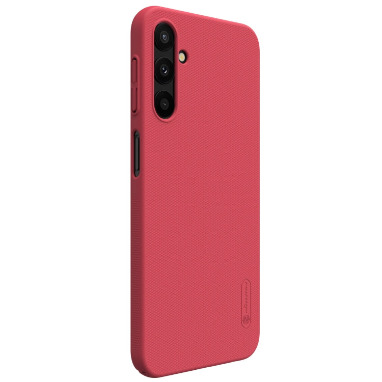 For Samsung Galaxy A24 4G NILLKIN Frosted PC Phone Case(Red) - Galaxy Phone Cases by NILLKIN | Online Shopping UK | buy2fix