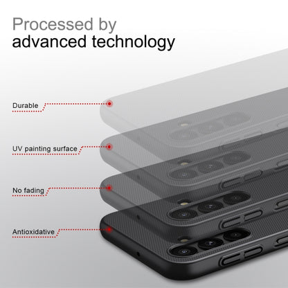 For Samsung Galaxy A24 4G NILLKIN Frosted PC Phone Case(Red) - Galaxy Phone Cases by NILLKIN | Online Shopping UK | buy2fix