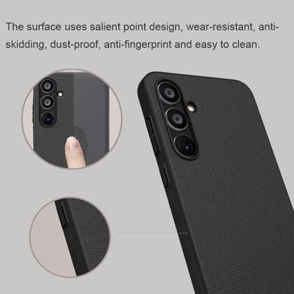 For Samsung Galaxy A35 NILLKIN Frosted PC Phone Case(Black) - Galaxy Phone Cases by NILLKIN | Online Shopping UK | buy2fix