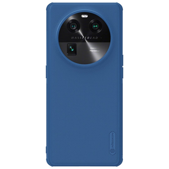 For OPPO Find X6 NILLKIN Frosted Shield Pro PC + TPU Phone Case(Blue)