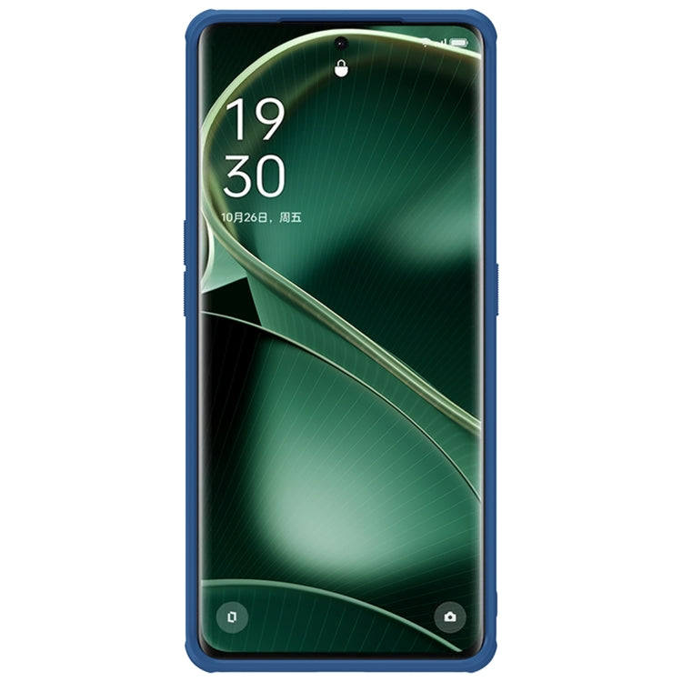 For OPPO Find X6 NILLKIN Frosted Shield Pro PC + TPU Phone Case(Blue) - OPPO Cases by NILLKIN | Online Shopping UK | buy2fix