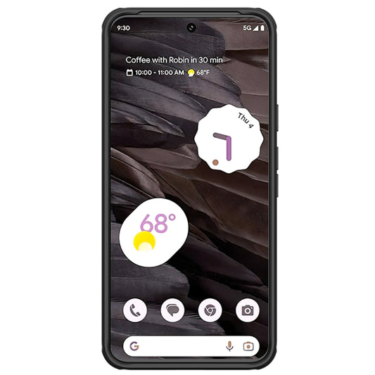 For Google Pixel 8 NILLKIN Frosted Shield Pro PC + TPU Phone Case(Black) - Google Cases by NILLKIN | Online Shopping UK | buy2fix