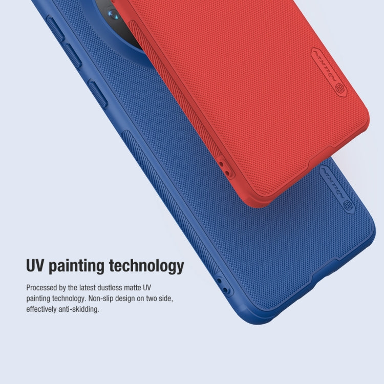 For Huawei Mate 60 NILLKIN Frosted Shield Pro PC + TPU Phone Case(Blue) - Huawei Cases by NILLKIN | Online Shopping UK | buy2fix