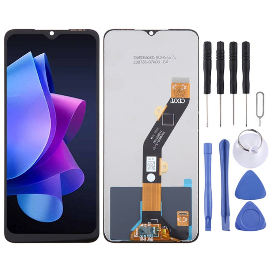 For Tecno Spark Go 2023 OEM LCD Screen with Digitizer Full Assembly