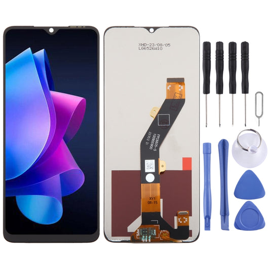OEM LCD Screen For Tecno Pop 7 Pro / Itel P40 BF7 with Digitizer Full Assembly - LCD Screen by buy2fix | Online Shopping UK | buy2fix