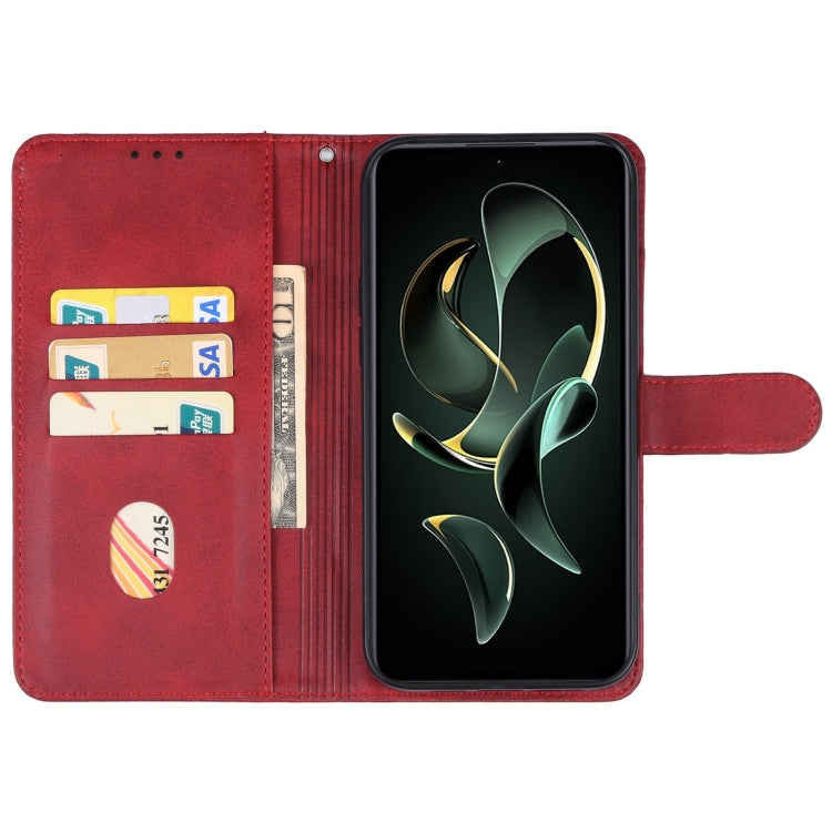 For Xiaomi Redmi K60 Ultra Leather Phone Case(Red) - Xiaomi Cases by buy2fix | Online Shopping UK | buy2fix