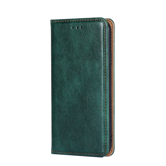 For Xiaomi 13 Ultra 5G Gloss Oil Solid Color Magnetic Leather Phone Case(Green) - Xiaomi Cases by buy2fix | Online Shopping UK | buy2fix