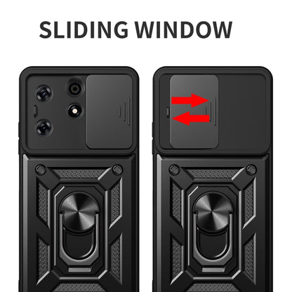 For Tecno Spark 10 Pro Sliding Camera Cover Design TPU+PC Phone Case(Green) by buy2fix