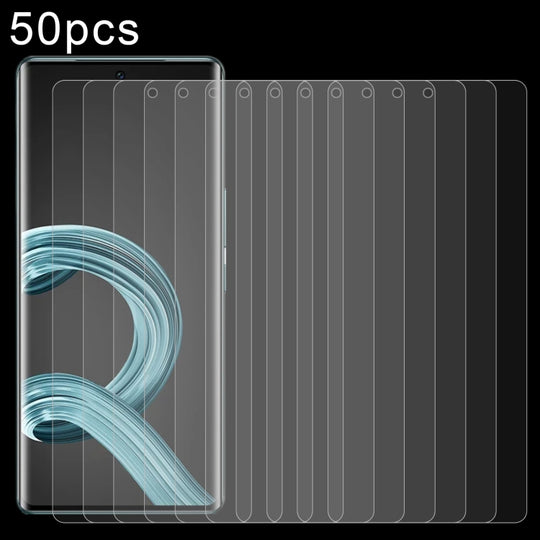 For Lava Agni 2 50pcs 0.26mm 9H 2.5D Tempered Glass Film