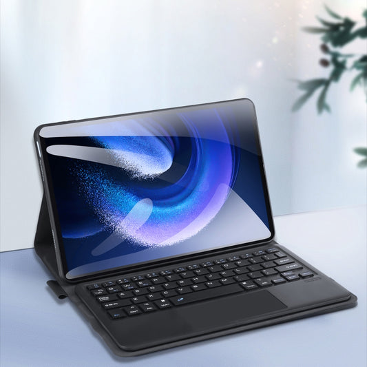 For Xiaomi Pad 6 / Pad 6 Pro DUX DUCIS TK Series Bluetooth Keyboard Leather Case with Touchpad(Black) - Xiaomi Keyboard by DUX DUCIS | Online Shopping UK | buy2fix