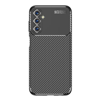 For Samsung Galaxy M54 Carbon Fiber Texture Shockproof TPU Phone Case(Black) by buy2fix