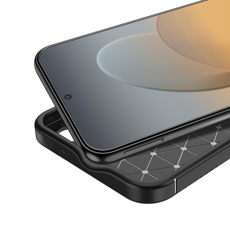 For Samsung Galaxy M54 Carbon Fiber Texture Shockproof TPU Phone Case(Black) by buy2fix