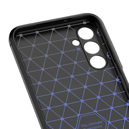 For Samsung Galaxy M54 Litchi Texture Shockproof TPU Phone Case(Blue) by buy2fix