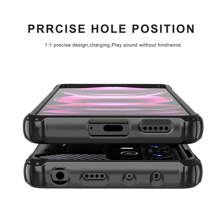 For Xiaomi Redmi Note 12 Pro 5G Speed Magic Armor TPU + PC Combination Phone Case(Black) by buy2fix