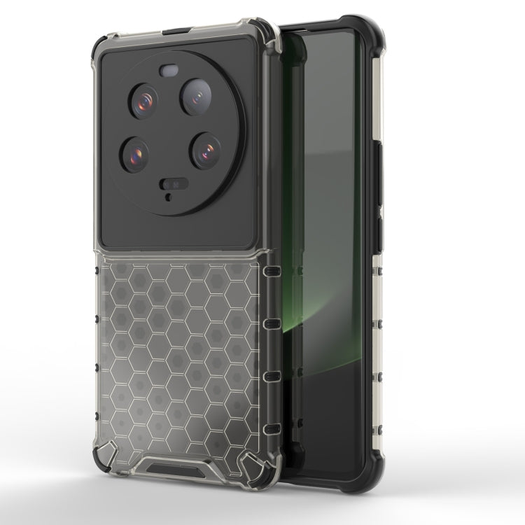 For Xiaomi 13 Ultra Shockproof Honeycomb PC + TPU Phone Case(Black) - Xiaomi Cases by buy2fix | Online Shopping UK | buy2fix