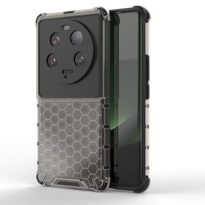For Xiaomi 13 Ultra Shockproof Honeycomb PC + TPU Phone Case(Black) - Xiaomi Cases by buy2fix | Online Shopping UK | buy2fix