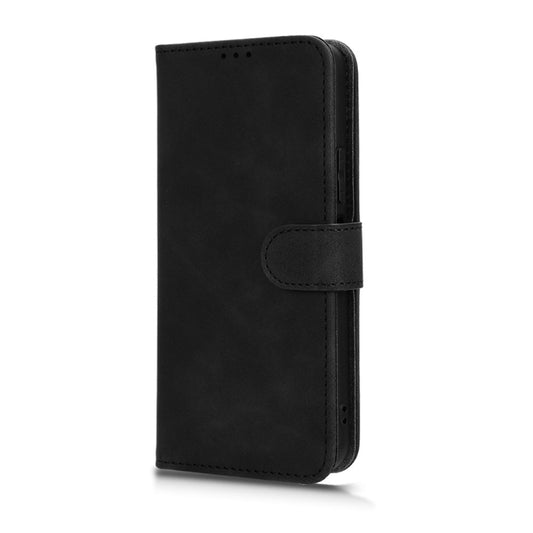 For vivo Y17s 4G Skin Feel Magnetic Flip Leather Phone Case(Black) - vivo Cases by buy2fix | Online Shopping UK | buy2fix