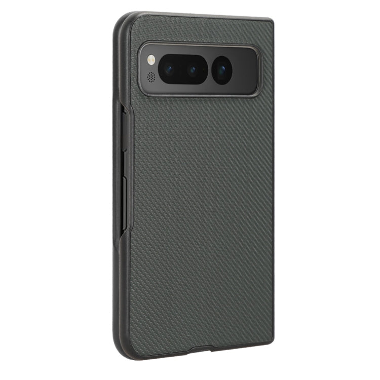 For Google Pixel Fold PU Leather PC Phone Case(Green) - Google Cases by buy2fix | Online Shopping UK | buy2fix