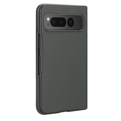 For Google Pixel Fold PU Leather PC Phone Case(Green) - Google Cases by buy2fix | Online Shopping UK | buy2fix