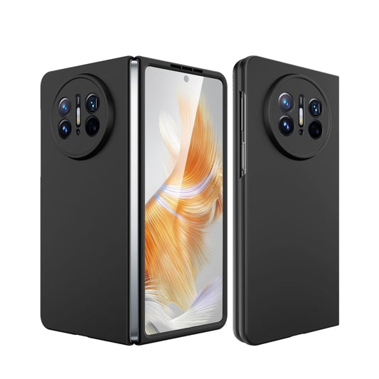 For Huawei Mate X3 Oil-sprayed Integrated Phone Case(Black) - Huawei Cases by buy2fix | Online Shopping UK | buy2fix
