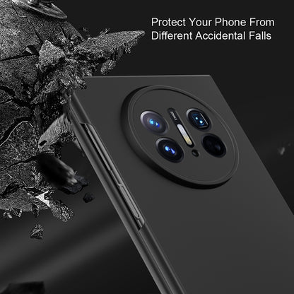 For Huawei Mate X3 Oil-sprayed Integrated Phone Case(Black) - Huawei Cases by buy2fix | Online Shopping UK | buy2fix